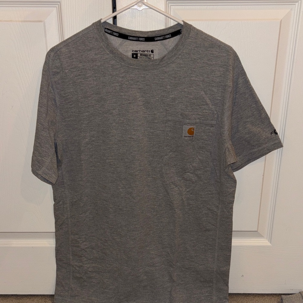 Carhartt Men's Heather Gray Short Sleeve Tee